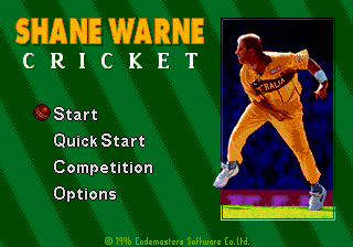 Shane Warne Cricket screenshot 3 for Sega Mega Drive